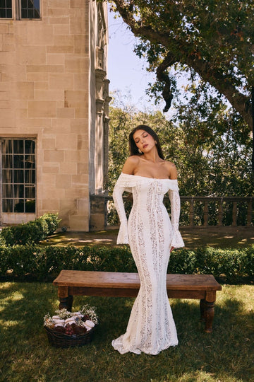 Keyla Maxi Dress white