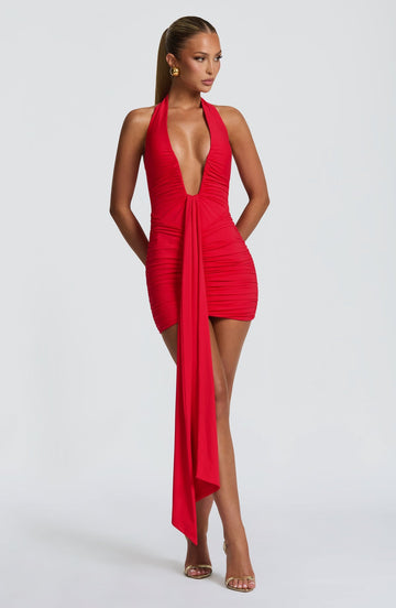 Lauren dress red