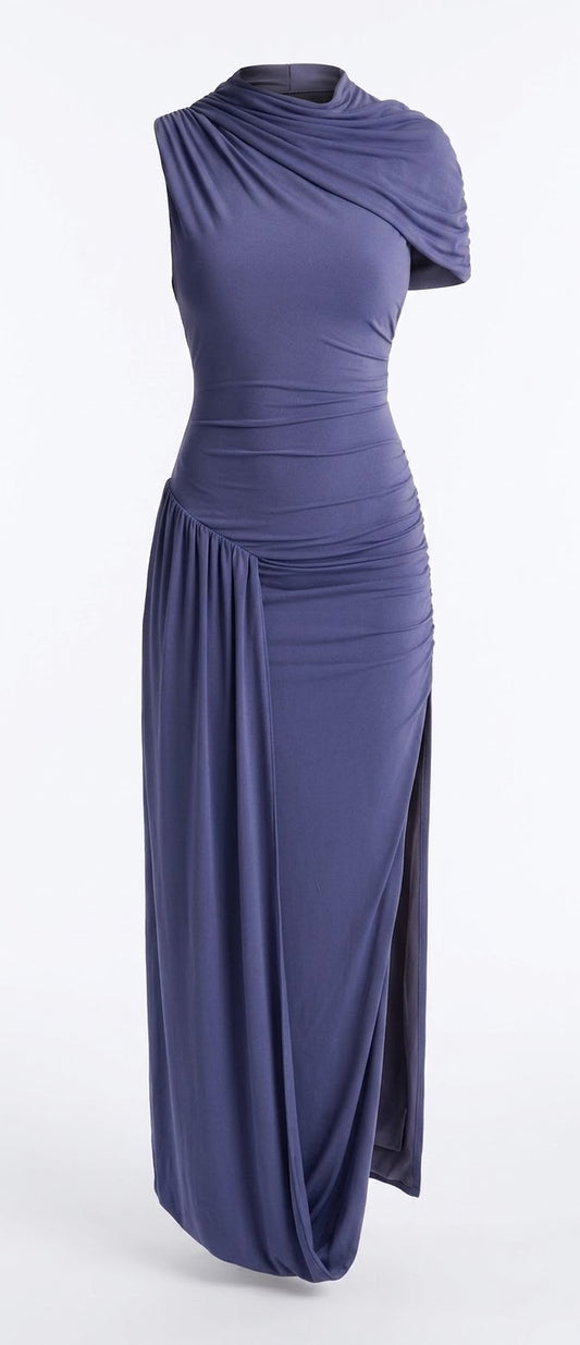 HELOIRA DRAPED DRESS