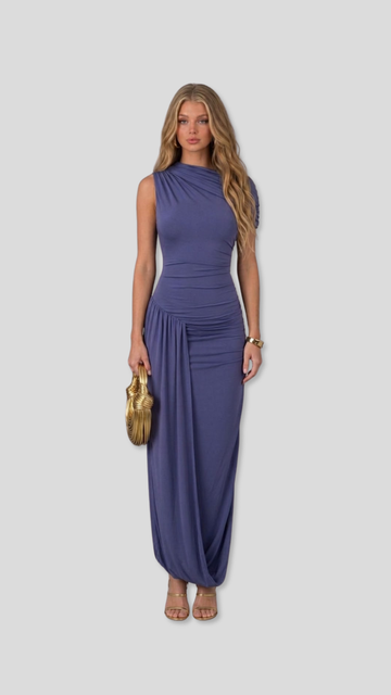 HELOIRA DRAPED DRESS
