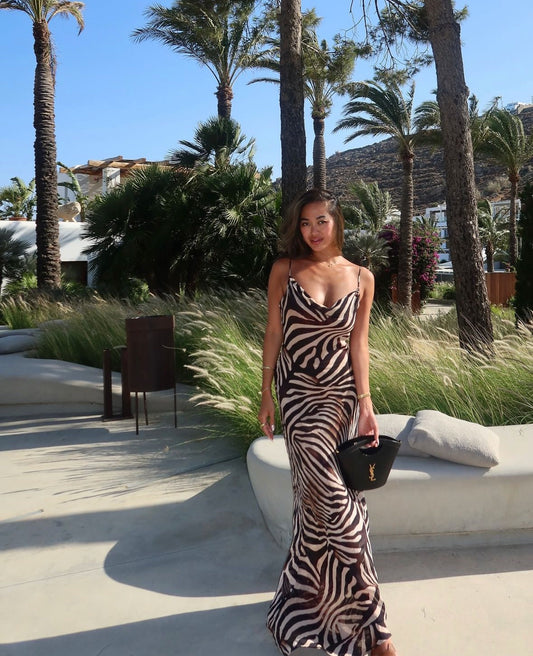 Danna dress zebra