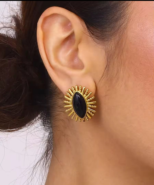 Sapphire earrings